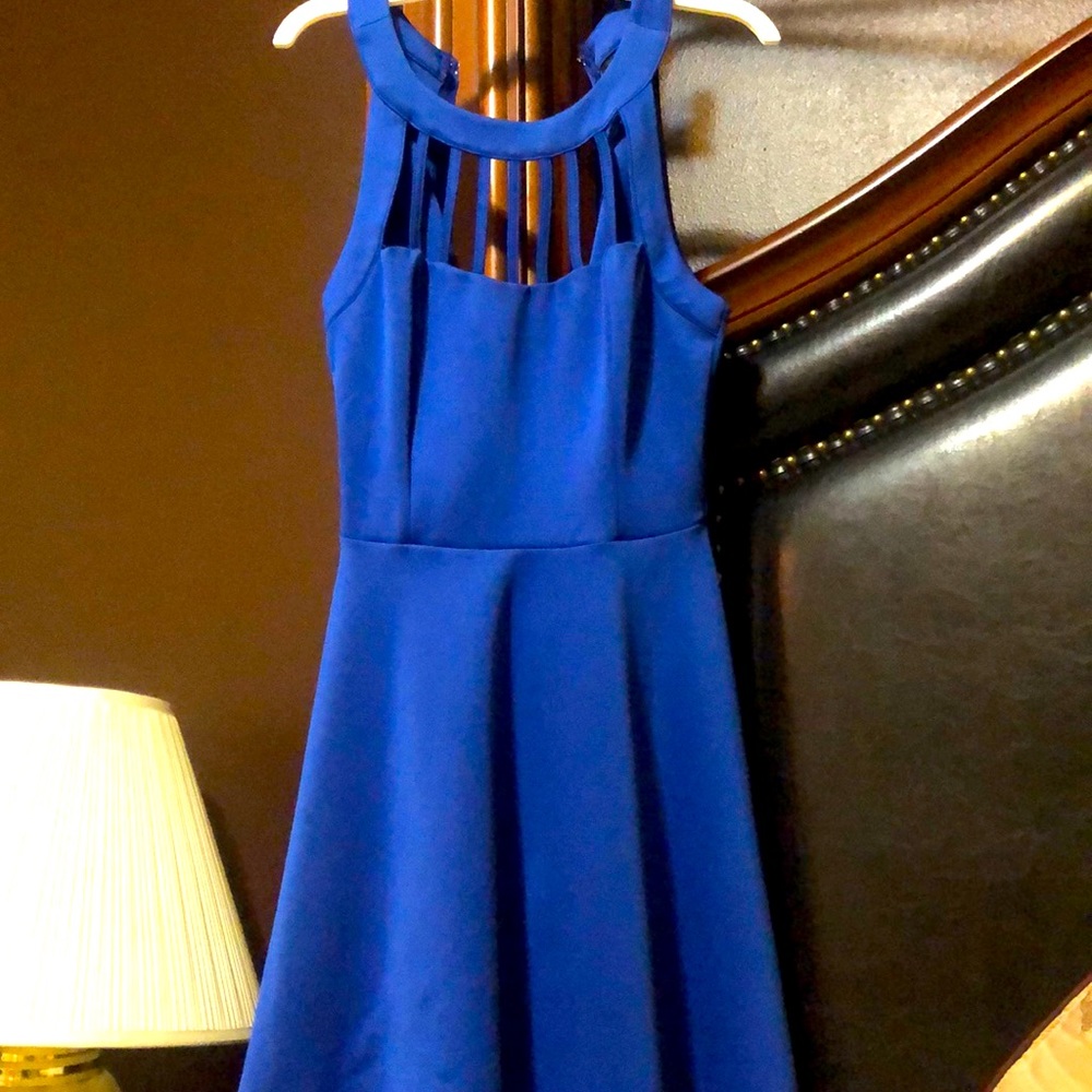 Blue formal dress !!
